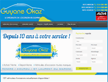 Tablet Screenshot of guyaneokaz.com